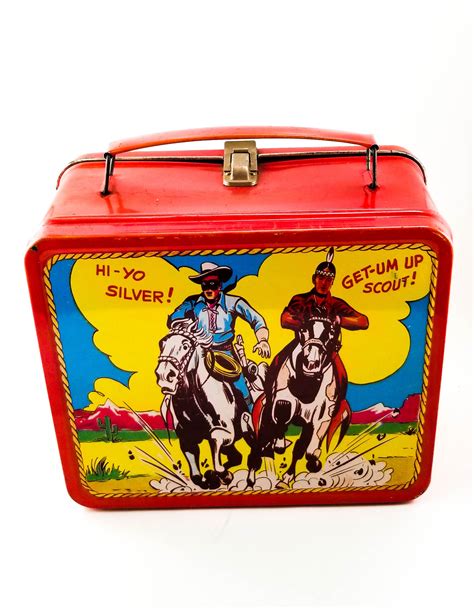 80s metal lunch box|1980s lunchbox.